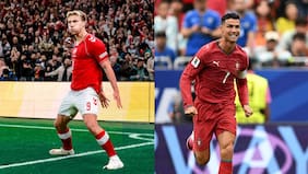 Rasmus Hojlund, de anotarle un gol a Portugal y celebrar como Cristiano Ronaldo a desmentir un mensaje de apoyo a CR7