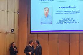El mercado laboral y la subcontratación, la publicación con la que Alejandro Micco ganó el premio al mejor paper de la FEN