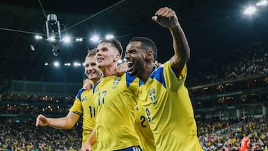 Con Isak y Gyökeres como figuras: Suecia no tiene problemas para golear a Túnez en su estreno en el Mundial 2026