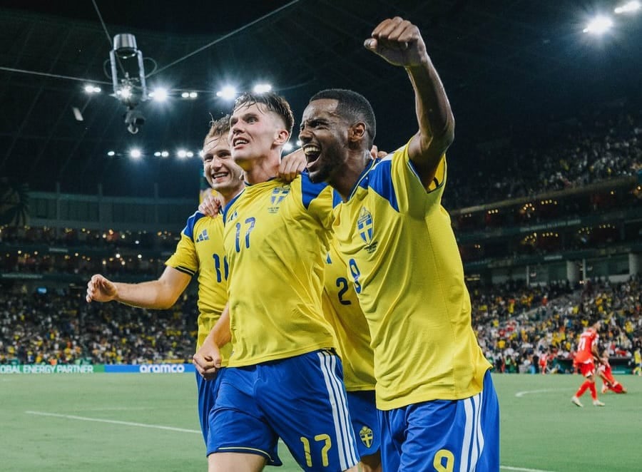 Con Isak y Gyökeres como figuras: Suecia no tiene problemas para golear a Túnez en su estreno en el Mundial 2026