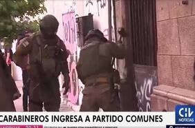 Séptimo Juzgado de Garantía declara inadmisible querella por allanamiento de sede del partido Comunes