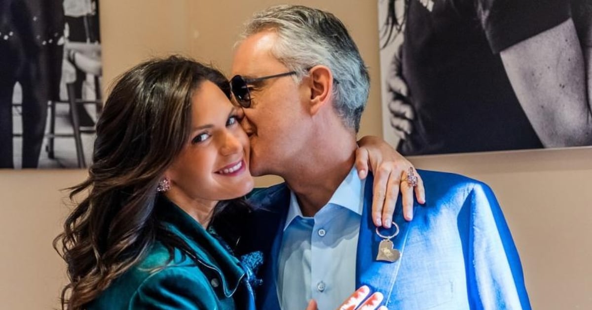 Quién es Verónica Berti, la esposa de Andrea Bocelli que es 25 años menor - La Tercera