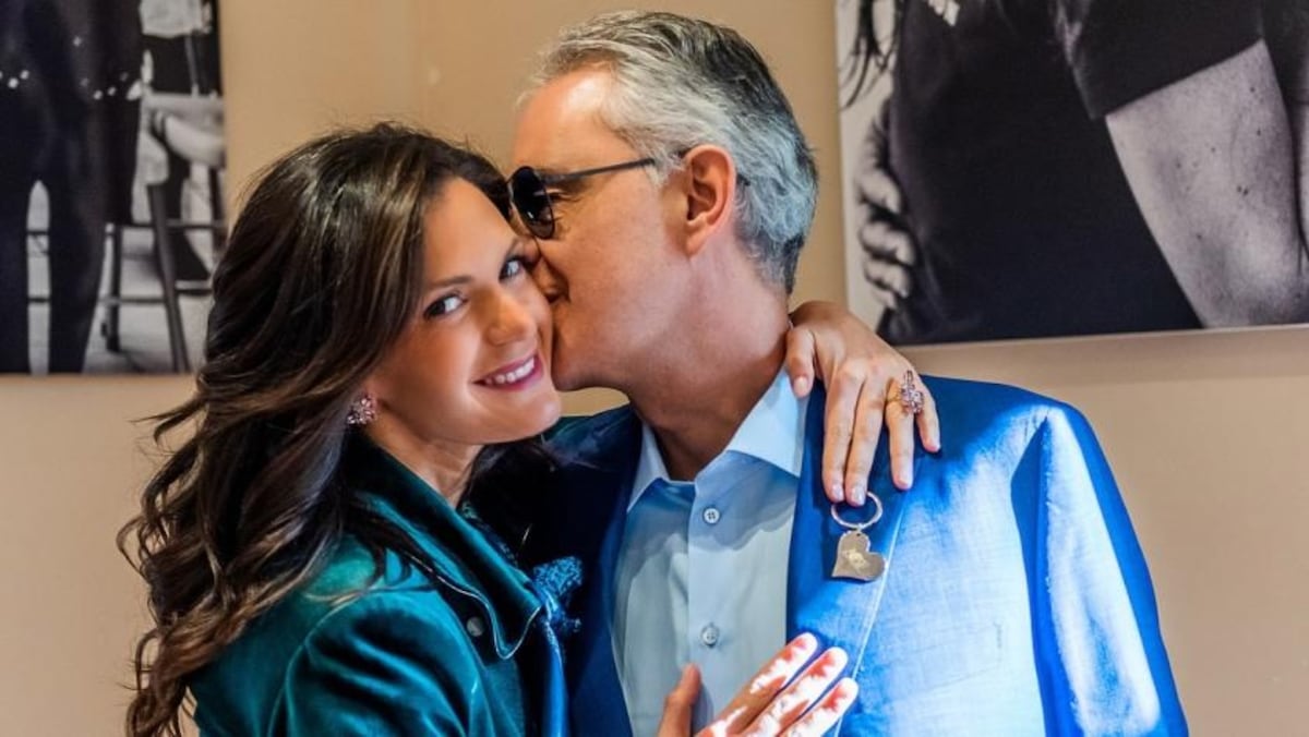 Quién es Verónica Berti, la esposa de Andrea Bocelli que es 25 años menor -  La Tercera