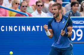 La resurrección de Borna Coric: llegó a Cincinnati fuera del top cien, le ganó a Nadal y conquistó su primer Masters 1000