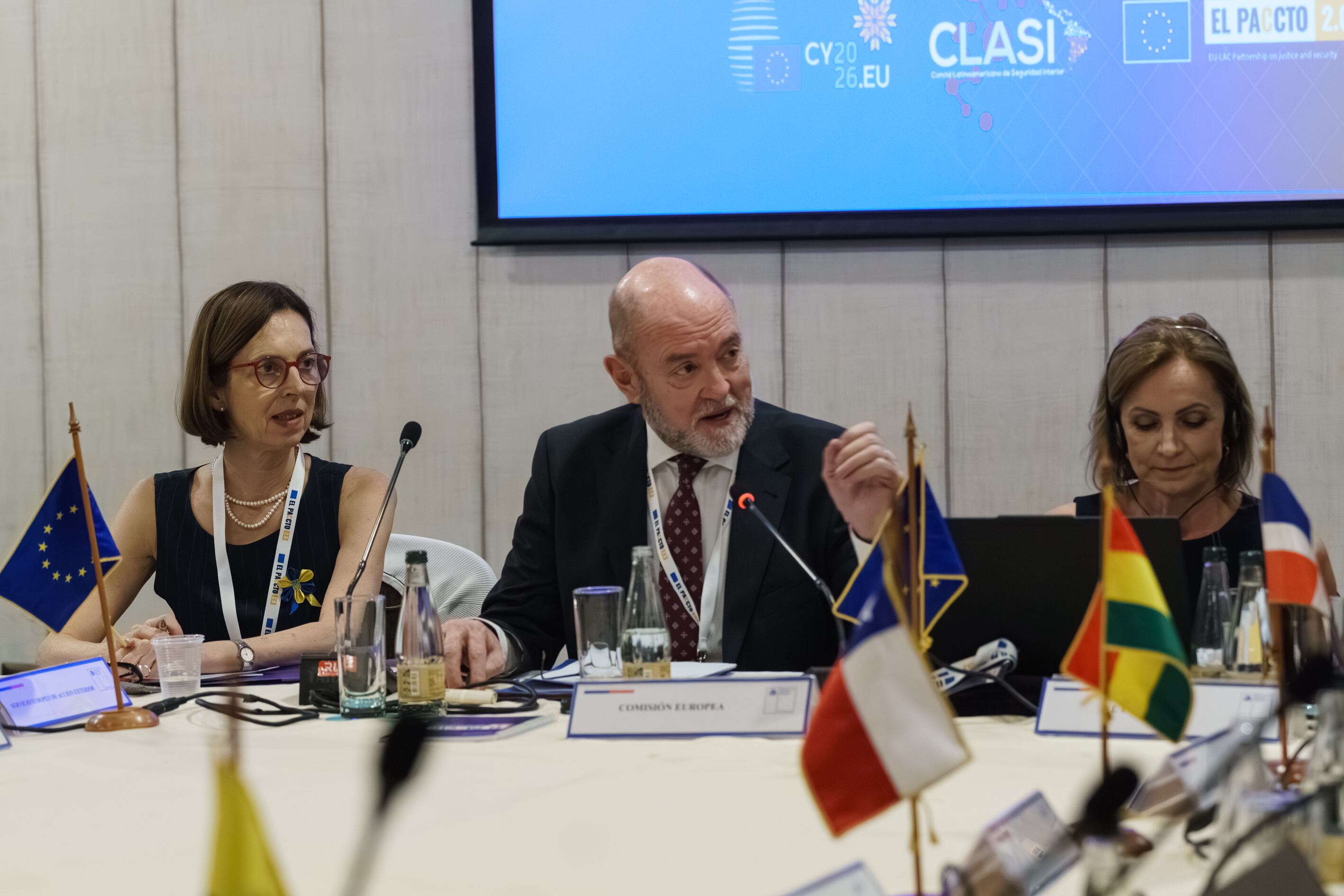 Olivier Luyckx, de Jefe de Unidad para América Latina y el Caribe en la Dirección General de Asociaciones de la Comisión Europea. Foto: Camila Toro/UE
