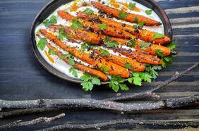 Aprende a hacer zanahorias asadas a la mostaza