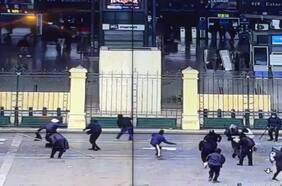 Desórdenes en el Día del Trabajador: Metro de Santiago informa cierre estaciones por disturbios en el exterior