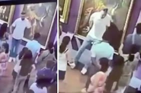 Turista se tomó una selfie y terminó destruyendo una pintura del siglo XVIII en Italia