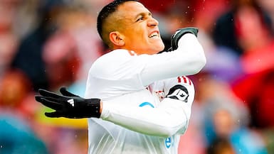 Alarma en el Sevilla: Alexis Sánchez sufre contusión en la pelvis y es duda para el duelo ante el Celta