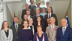 Bachelet se reúne con embajadores de la Unión Europea en Chile en el marco de su candidatura a la ONU