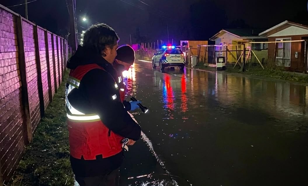 Declaran alerta roja en comuna de Arauco por riesgo de desborde del río Pichilo