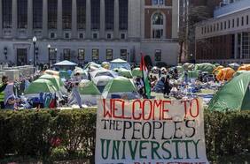 Un centenar de detenidos dejó el desalojo de una acampada propalestina en una universidad de Boston