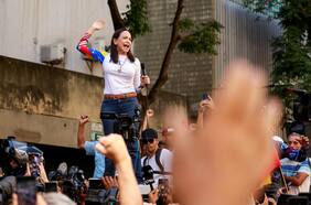 “María Corina fue violentamente interceptada”: qué dijo la líder de la oposición en Venezuela, antes de ser detenida por el régimen de Maduro