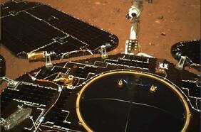 Prueba de fe: rover chino Zhurong envía sus primeras imágenes en la superficie de Marte