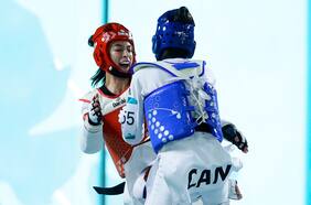 La sexta medalla del Team Chile: Claudia Gallardo se lleva el bronce en el taekwondo