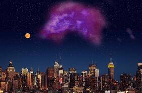 Tendría el tamaño de 40 lunas si se viera en el cielo: descubren gigantesca estructura muy cerca de la Tierra