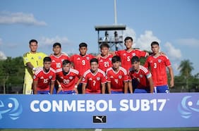 A qué hora y dónde ver a Chile vs. Colombia por el Sudamericano Sub 17