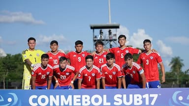 A qué hora y dónde ver a Chile vs. Colombia por el Sudamericano Sub 17