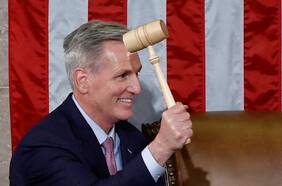 El republicano Kevin McCarthy es elegido presidente de la Cámara de Representantes de Estados Unidos