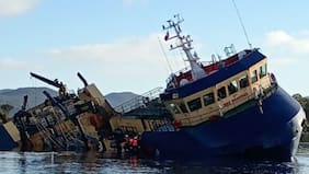 Armada reporta motonave varada cerca de Melinka: 14 tripulantes fueron rescatados