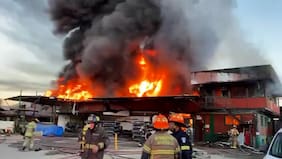 Incendio de gran magnitud afectó a fábrica textil de Independencia