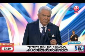 Don Francisco aparece en la Teletón 2023 y reconoce: “Hoy tengo 83 años y estoy igualmente asustado”