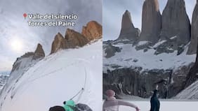 Conaf cuestiona videos de turistas en Torres del Paine y advierte por prácticas riesgosas en áreas protegidas