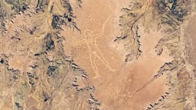 ¿De qué se trata la misteriosa figura humana de más de 3 km que hay en el desierto australiano?