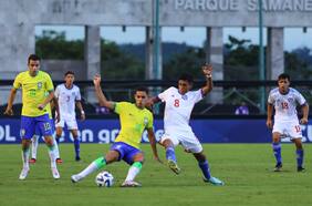 Duro debut en el Sudamericano: Brasil fue demasiado para la Roja Sub 17