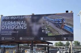 Sernac oficia al terminal de buses de Rancagua que colocó polémico cartel sobre choque de trenes en San Bernardo