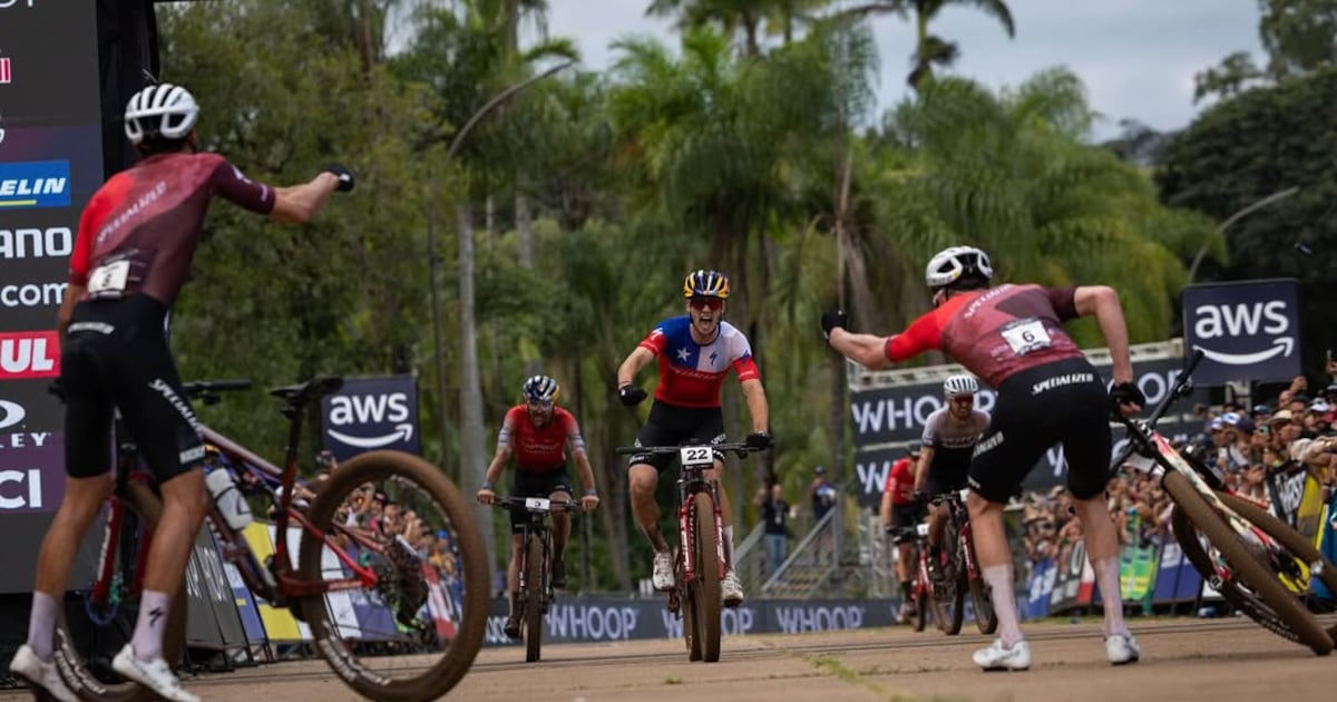 La mejor temporada de su carrera: Martín Vidaurre cierra el año como subcampeón mundial de ciclismo MTB