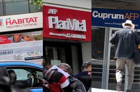 Las AFP Habitat, Planvital y Cuprum demandan a la Superintendencia de Pensiones por destino de cotización adicional