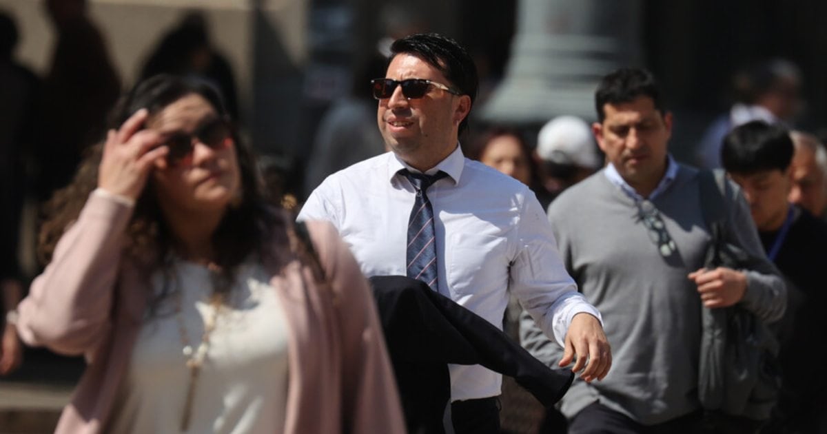Calor extremo y un sistema frontal en Santiago: el pronóstico del tiempo para esta semana