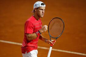 Schwartzman va por Djokovic en la final del Masters de Roma