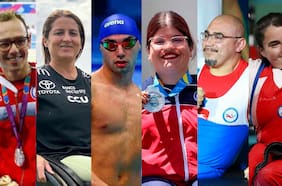 Los chilenos que competirán en los Juegos Paralímpicos de París 2024