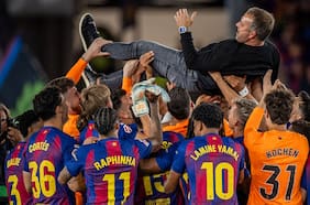 La emoción de Hansi Flick por la muerte de su padre horas antes del título con el Barcelona: “Nunca olvidaré este día”