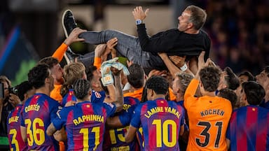 La emoción de Hansi Flick por la muerte de su padre horas antes del título con el Barcelona: “Nunca olvidaré este día”
