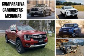 Ford Ranger vs Toyota Hilux vs Mitsubishi L200 vs Nissan Navara vs VW Amarok