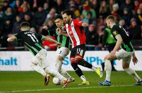 El buen partido de Brereton no le alcanzó al Sheffield United para avanzar en la FA Cup