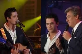Así fue el traumático debut de Alejandro Sanz en Viña: terminó en fiesta con Miguel Bosé y Luis Miguel