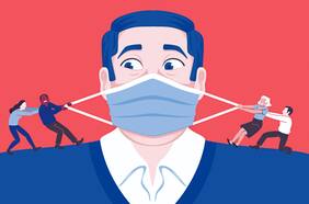 Mascarillas: El tira y afloja de su uso contra el Covid en el mundo