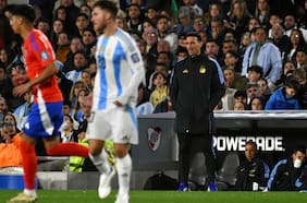 Lionel Scaloni: “Se jugó bien en el segundo tiempo, en la medida de lo que Chile nos pudo dejar”
