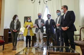 Ministro Monckeberg se reúne con diputados de Chile Vamos para abordar el proyecto que reduce el número de parlamentarios