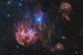 El inédito registro de la nebulosa del “Pollo Corredor” desde Chile