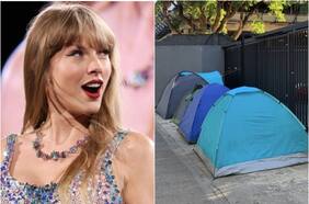 Una fiebre llamada Taylor Swift: fans acampan en estadio de Argentina a cinco meses del show
