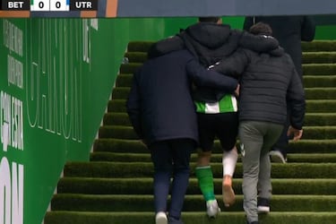 La patada entre Isco y Amrabat en el Betis
