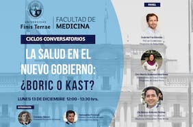 Ciclo de conversatorios La salud en el nuevo Gobierno: ¿Boric o Kast?