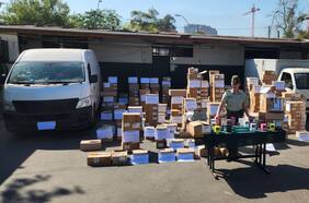 Carabineros recupera cargamento de perfumes avaluados en cerca de 50 millones de pesos en Ñuñoa