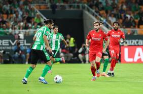Un contundente Betis vence a Osasuna y escala a la sexta posición en la tabla de LaLiga