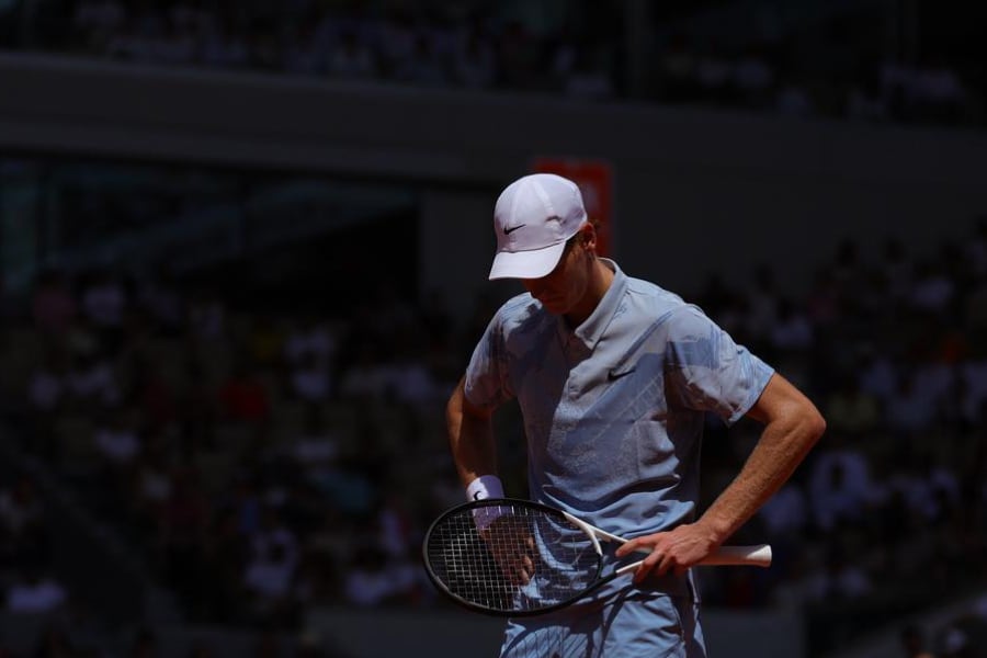 Jannik Sinner recrudece su lesión y pone en riesgo el primer puesto en el ranking mundial